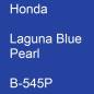 Preview: Honda, Laguna Blue Pearl, B-545P.